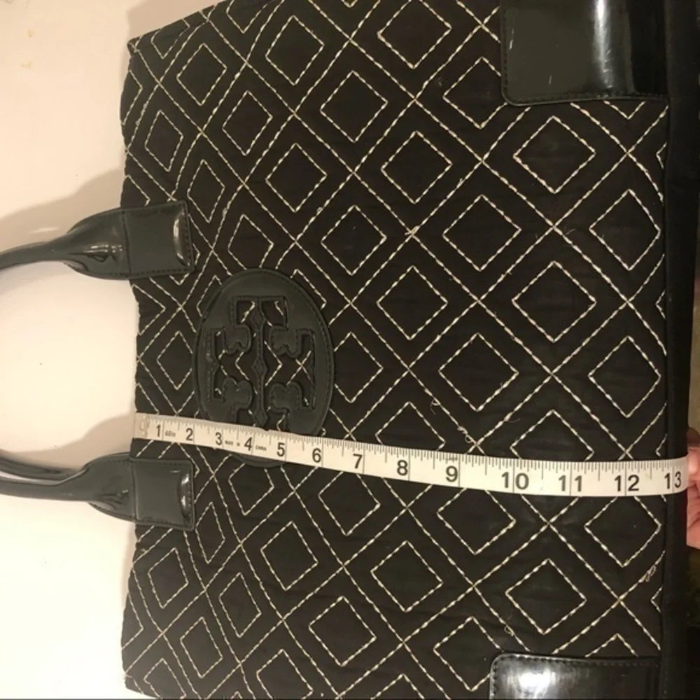 Tory Burch quilted tote bag nylon